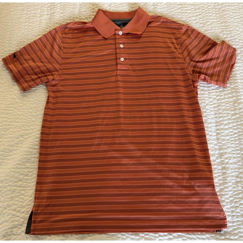 Brooks Brothers Men's Polo Short Sleeve Orange Size  Small
